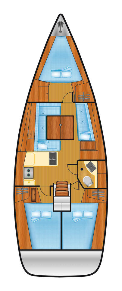 Huur Zeilboot met of zonder schipper Bénéteau in Heiligenhafen