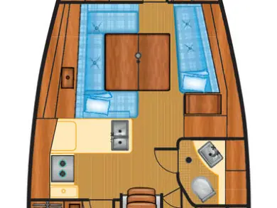 Verhuur Zeilboot Bénéteau met vaarbewijs