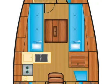 Bootverhuur Heiligenhafen goedkoop Salona 38
