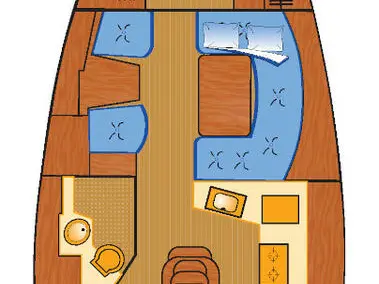 Verhuur Zeilboot Jeanneau met vaarbewijs