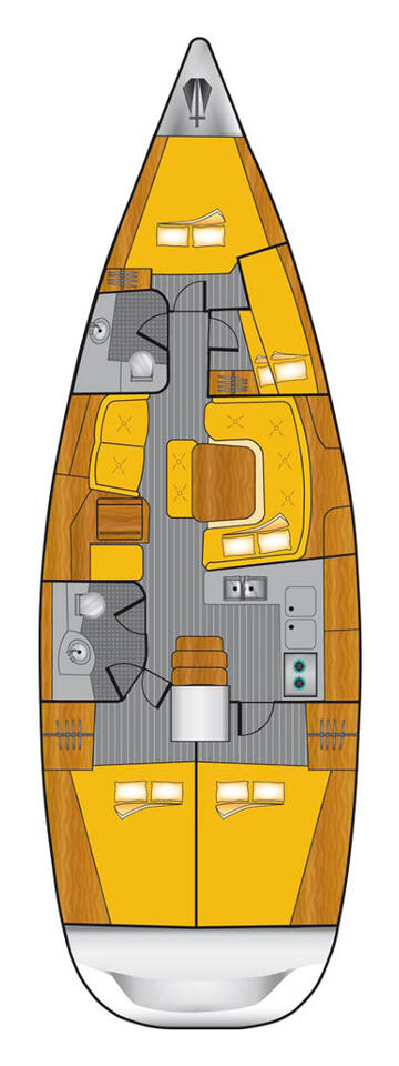 Huur een Jeanneau Sun Odyssey 43 in Flensburg