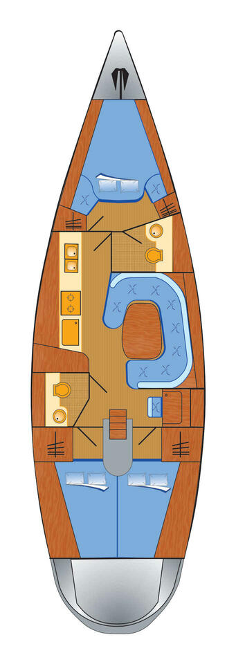 Bootverhuur Bootsbau Rügen GmbH Vilm 41 cruiser in Barth via SamBoat