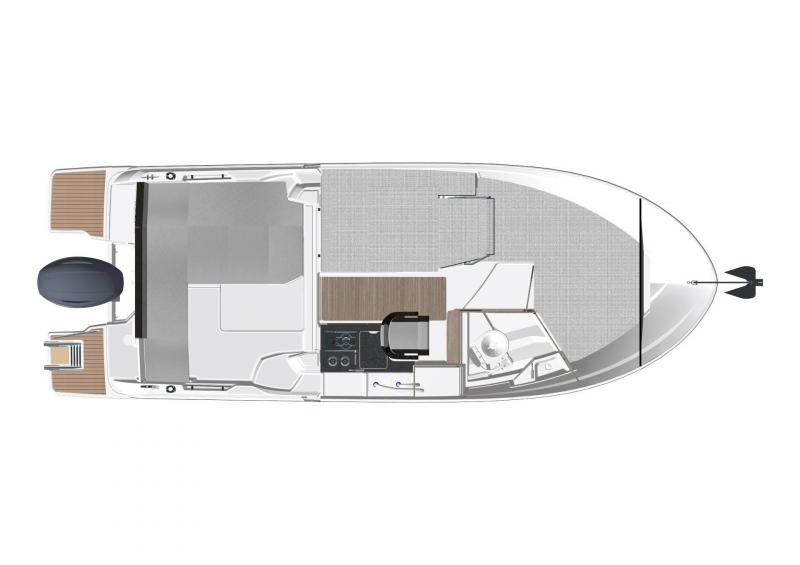 Huur Motorboot met of zonder schipper Jeanneau in Trogir