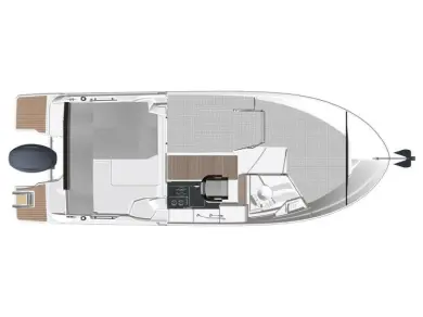 Huur Motorboot met of zonder schipper Jeanneau in Trogir