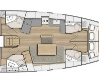 Verhuur Zeilboot in Göcek - Bénéteau Oceanis 46.1