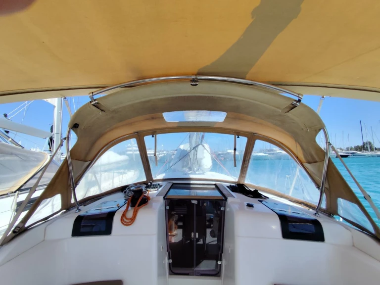 Huur een Jeanneau Sun Odyssey 449 in Lefkáda
