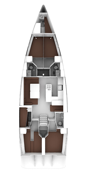 Bootverhuur Trogir goedkoop Cruiser 56