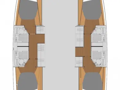Jachthuur in Trogir - Fountaine Pajot Astrea 42 via SamBoat