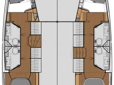 Bootverhuur Fountaine Pajot Lucia 40 in Lefkáda via SamBoat