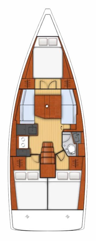 Huur Zeilboot met of zonder schipper Bénéteau in Biograd na Moru