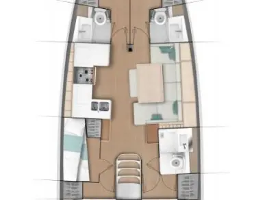 Verhuur Zeilboot in Trogir - Jeanneau Sun Odyssey 490