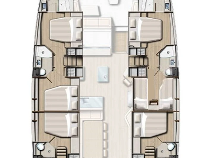 Huur een Bali Bali 5.4 - 6 + 1 cab. in Road Town