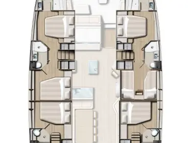 Huur een Bali Bali 5.4 - 6 + 1 cab. in Road Town
