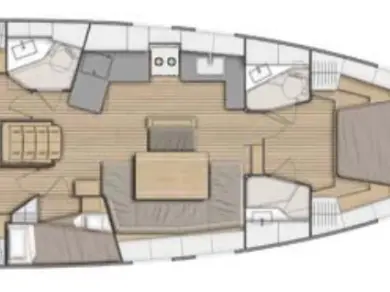 Huur Zeilboot met of zonder schipper Bénéteau in Komolac