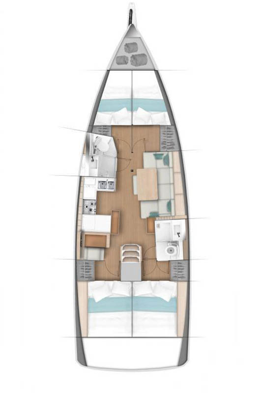 Verhuur Zeilboot in Seget Donji - Jeanneau Sun Odyssey 440