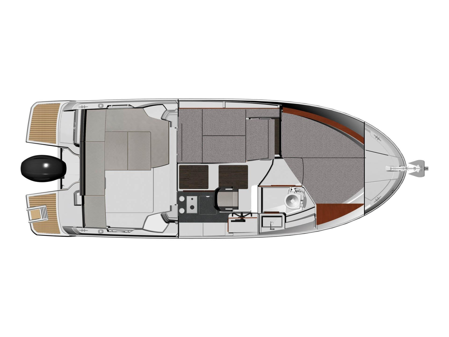 Bootverhuur Jeanneau Merry Fisher 795 in Biograd na Moru via SamBoat