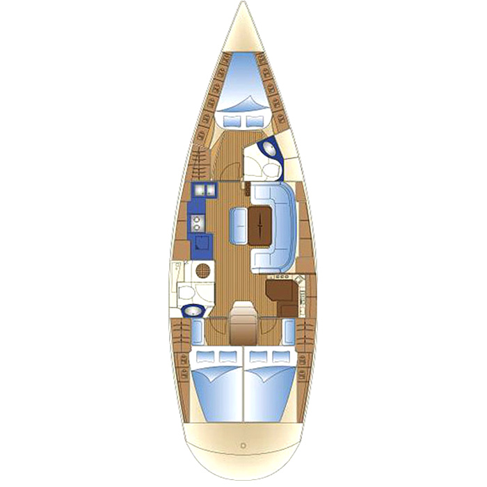 Bootverhuur Lávrio goedkoop Bavaria 42 Cruiser