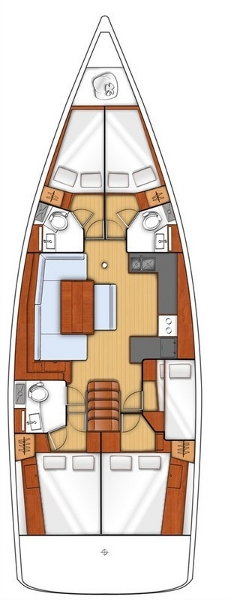 Verhuur Zeilboot in Álimos - Bénéteau Oceanis 48