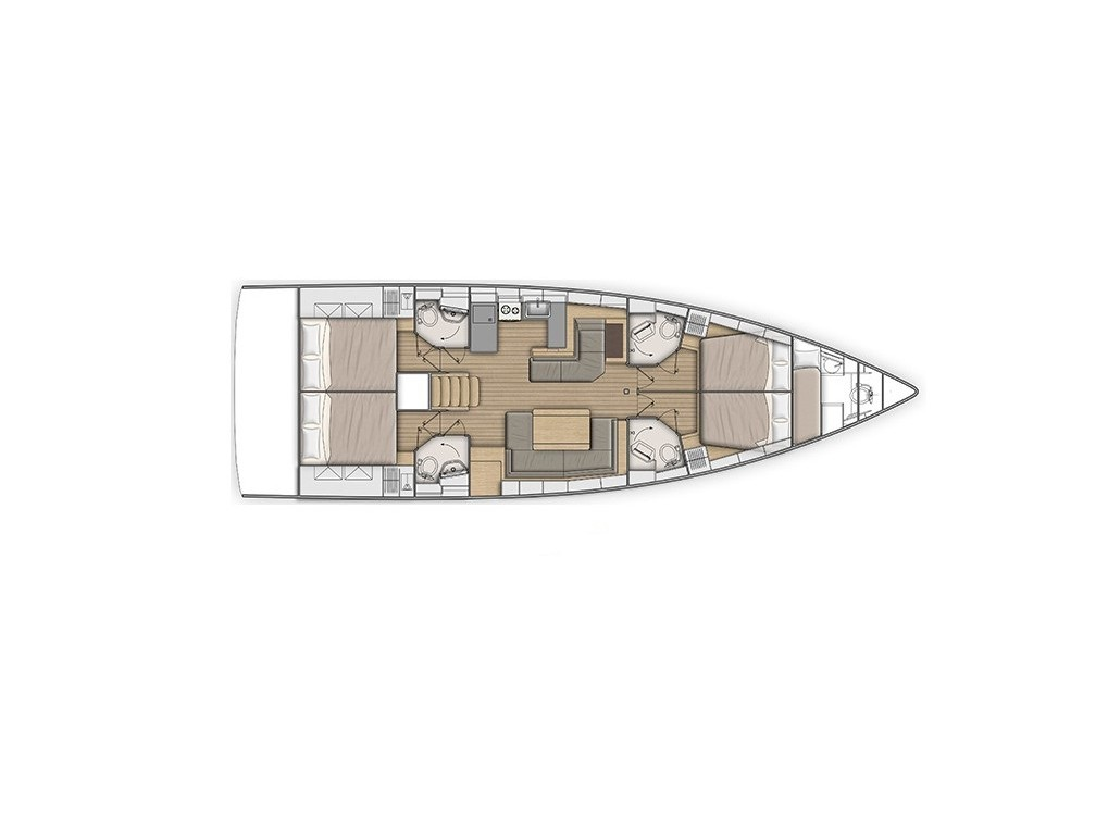 Huur Zeilboot met of zonder schipper Bénéteau in Álimos