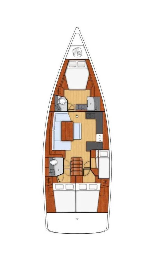 Verhuur Zeilboot in Split - Bénéteau Oceanis 48