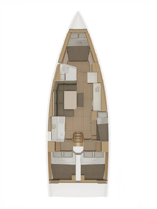 Verhuur Zeilboot Dufour met vaarbewijs
