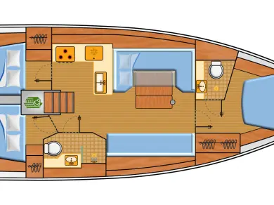 Huur een Hanse Hanse 410 in Pula