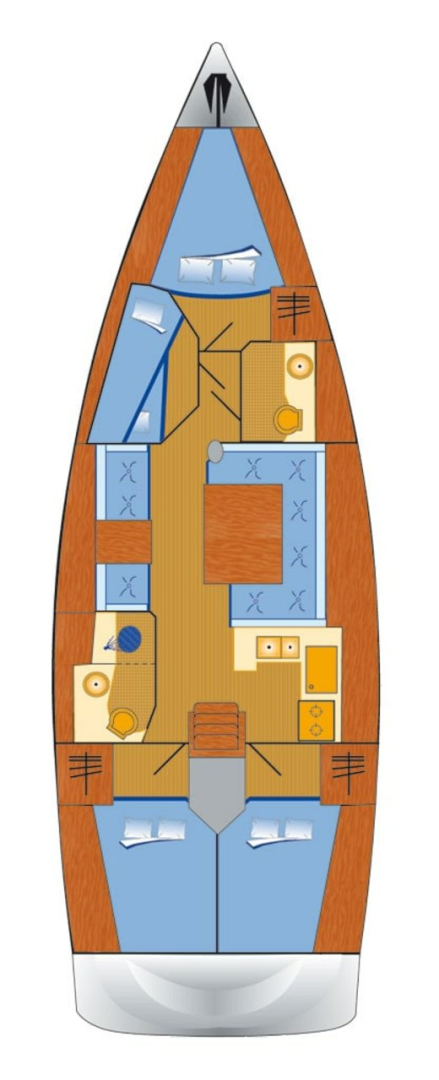 Huur Zeilboot met of zonder schipper Jeanneau in Pula