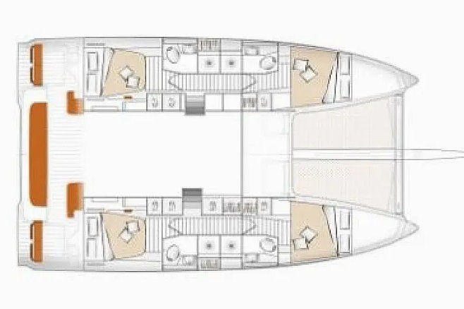 Verhuur Catamaran Excess met vaarbewijs