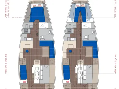 Verhuur Zeilboot in Punat - Aragosa Yachts Dolphin 50
