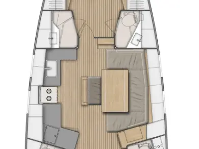 Bénéteau Oceanis 46.1 te huur van particulier of professional in Trogir