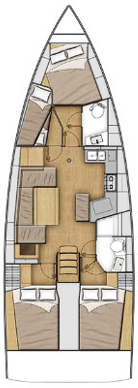 Jachthuur in Álimos - Bénéteau Oceanis 40.1 via SamBoat