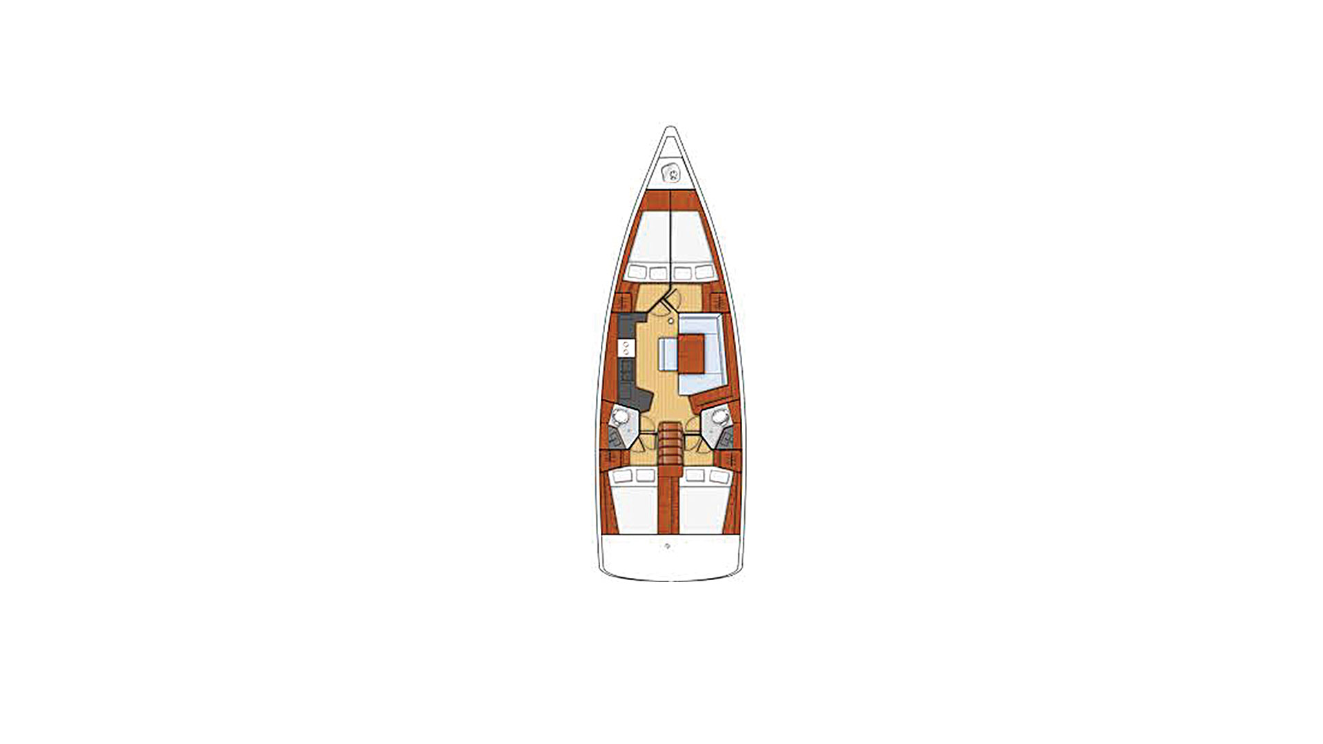 Bénéteau Oceanis 45 te huur van particulier of professional in Lefkáda