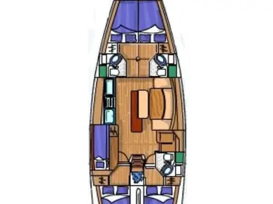 Verhuur Zeilboot in Sukošan - Bénéteau Cyclades 50.5