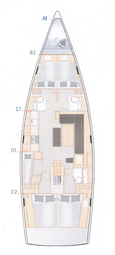 Huur Zeilboot met of zonder schipper Hanse in Pula