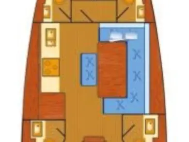 Huur een Dufour Dufour 460 Grand Large in Kaštela