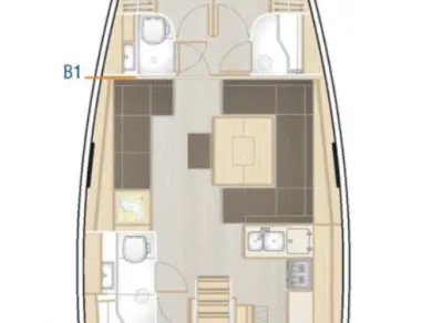 Verhuur Zeilboot Hanse met vaarbewijs