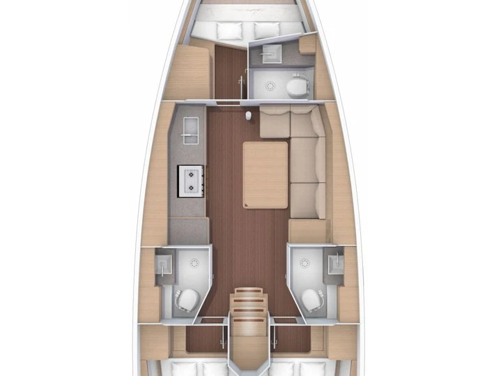 Jachthuur in Lefkáda - Dufour Dufour 390 via SamBoat