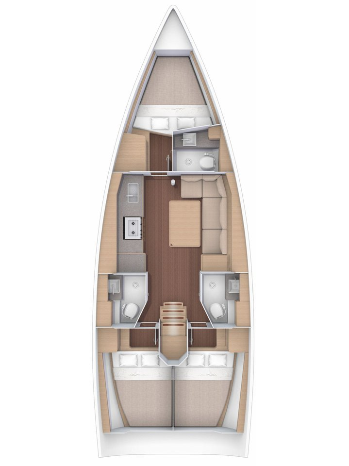 Jachthuur in Lefkáda - Dufour Dufour 390 via SamBoat