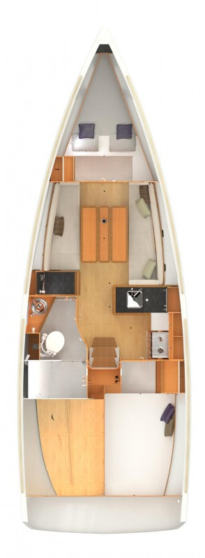 Verhuur Zeilboot Jeanneau met vaarbewijs