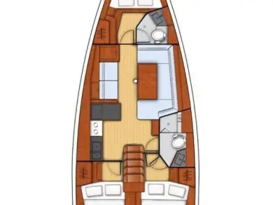 Huur een Bénéteau Oceanis 41.1 in Rogoznica