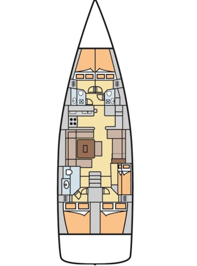 Verhuur Zeilboot Dufour met vaarbewijs