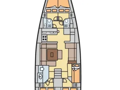 Verhuur Zeilboot Dufour met vaarbewijs
