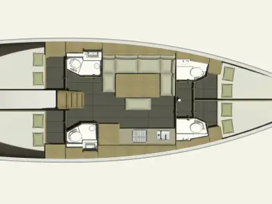 Verhuur Zeilboot Dufour met vaarbewijs