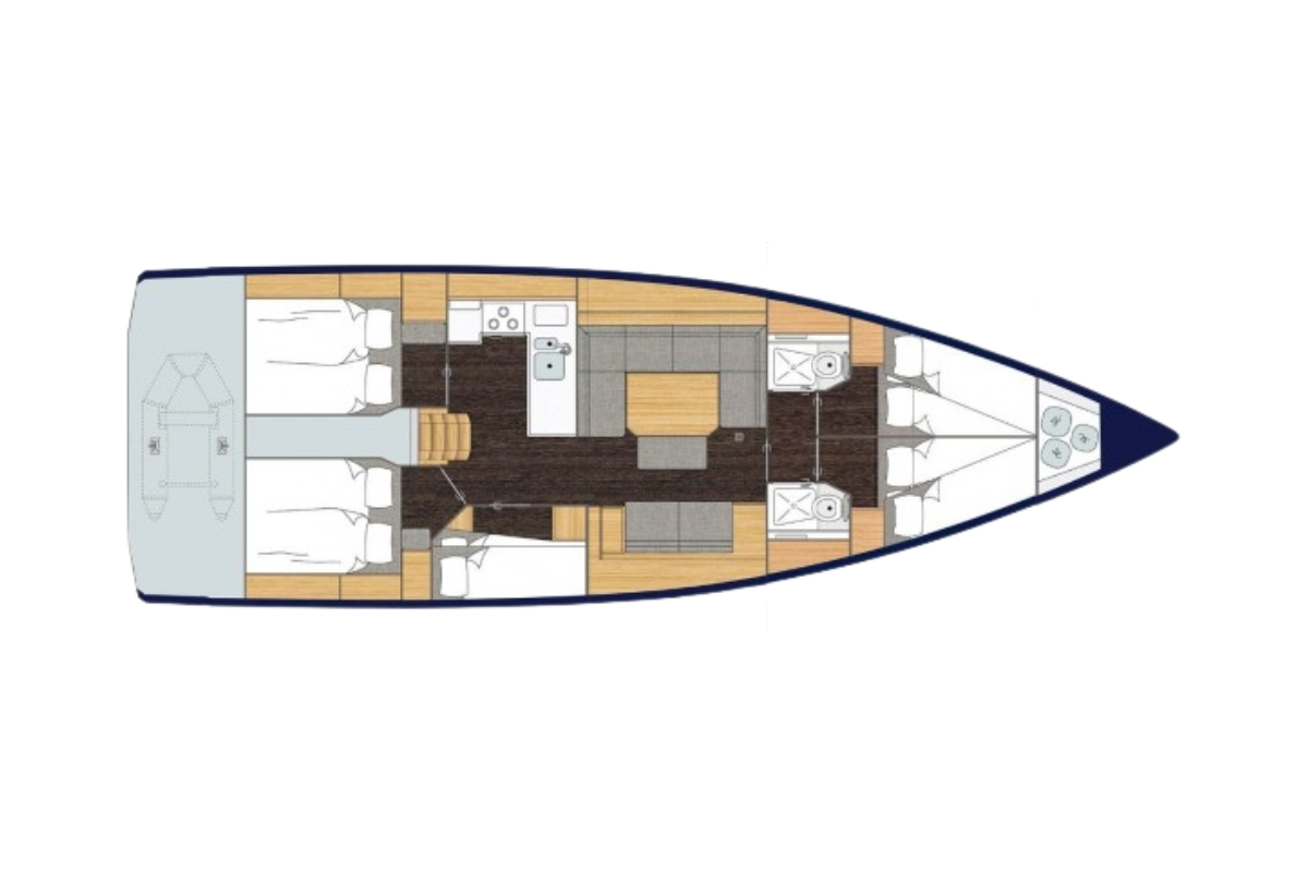 Huur Zeilboot met of zonder schipper Bavaria in Biograd na Moru