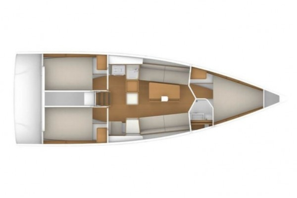 Verhuur Zeilboot Bénéteau met vaarbewijs