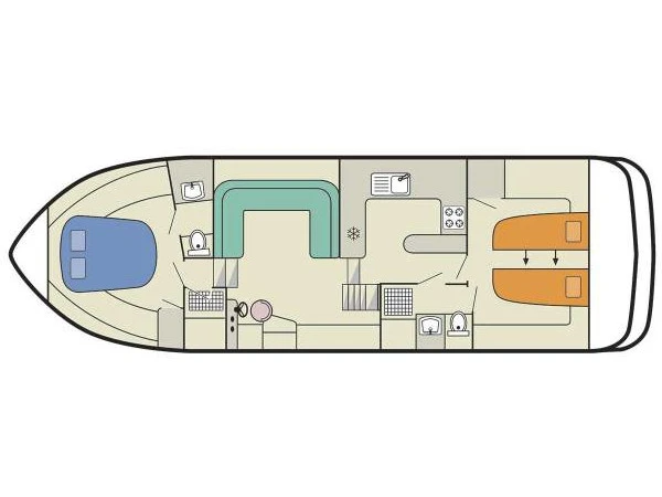 Bootverhuur Homps goedkoop Royal Mystique B