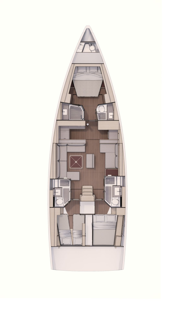 Huur een Dufour Dufour 530 in Álimos