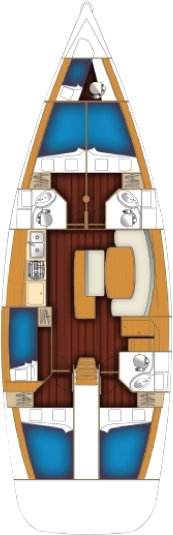 Verhuur Zeilboot Bénéteau met vaarbewijs