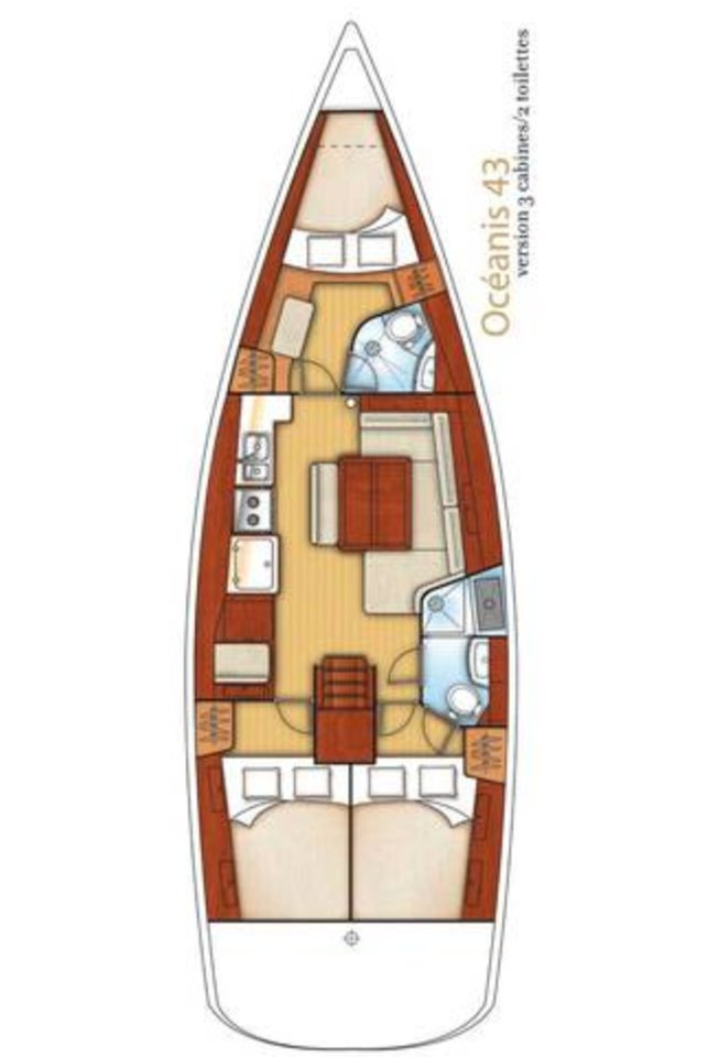 Huur een Bénéteau Oceanis 43 in Adaköy