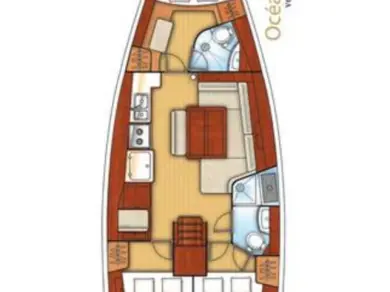 Huur een Bénéteau Oceanis 43 in Adaköy